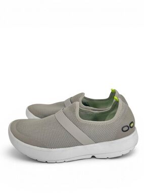 OOFOS OOmg Low Mesh Recovery Shoes White / Gray